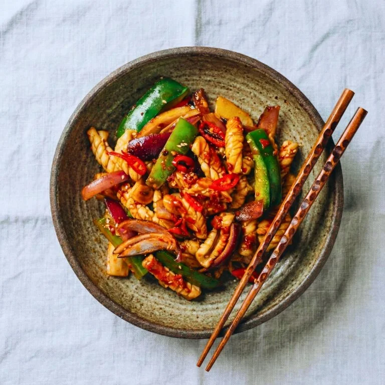 Pan Fried Chilli Squid